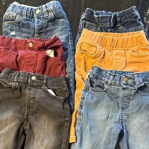 6 Garanimals Levi’s Stylish Kids Denim and Corduroy Pants Set